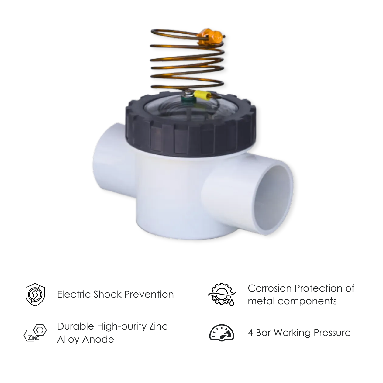 FÉNIX Inline Zinc Anode Shield